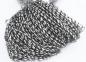 Preview: Finnisches Papiergarn 1,65 fluffy Glitter, licorice